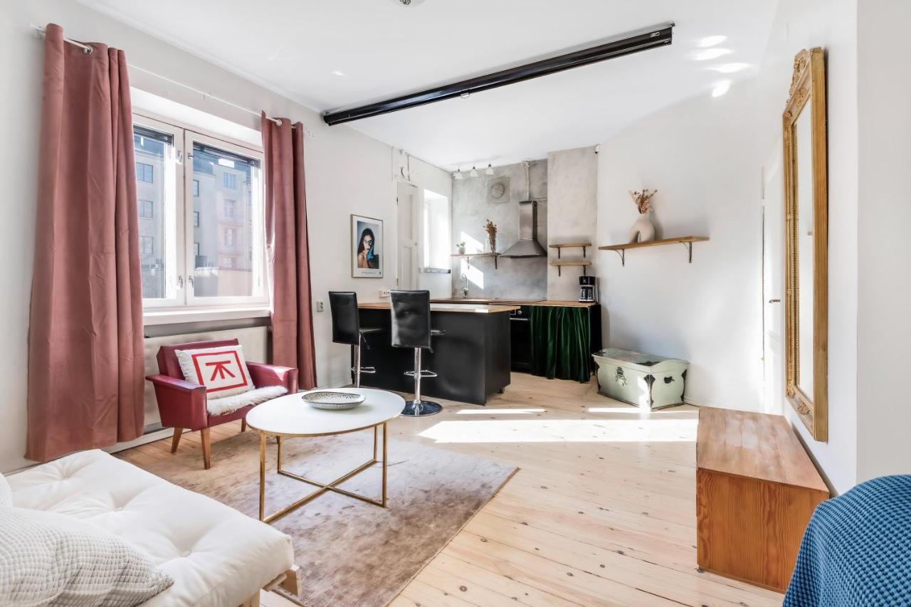 Ferienwohnung Wehost Modern Kitchen Studio With Bright Colours Helsinki Exterior foto