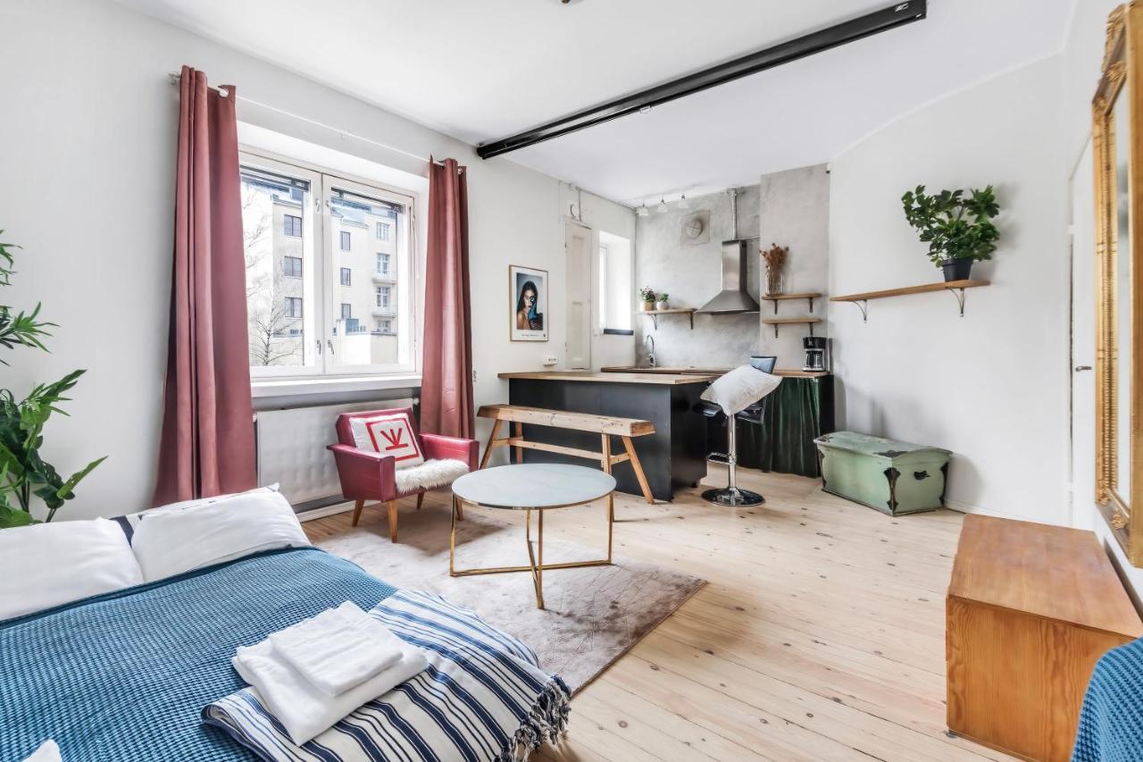 Ferienwohnung Wehost Modern Kitchen Studio With Bright Colours Helsinki Exterior foto